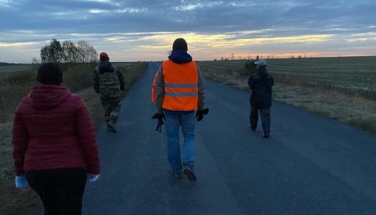 В Курске волонтёры и полиция ищут парня с гипсом на руке