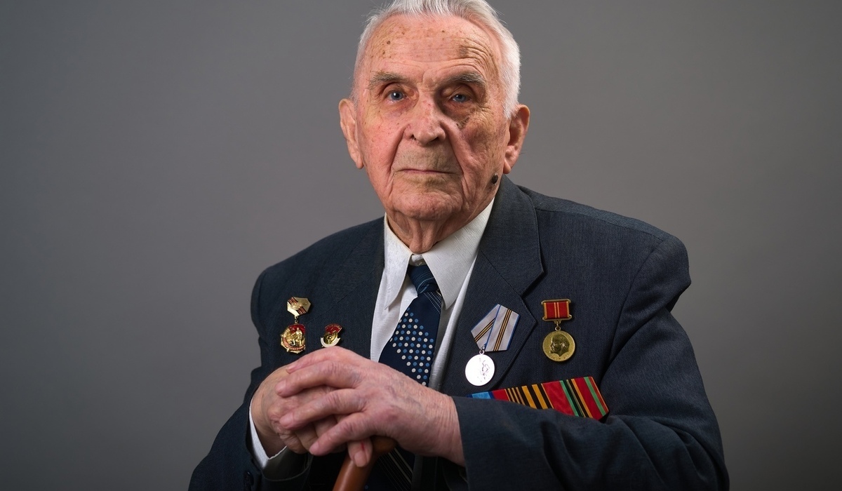 В Курске на 98-ом году жизни скончался ветеран Борис Шуклин