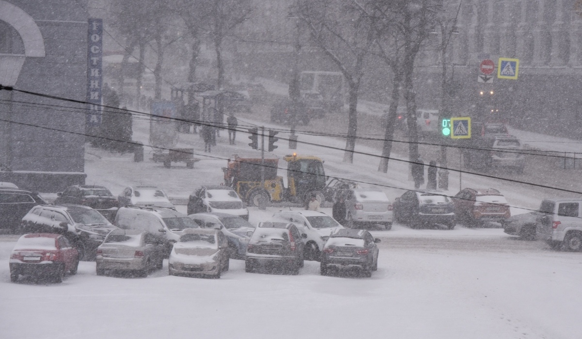 В Курской области 31 января ожидаются снег, гололед и сильный ветер