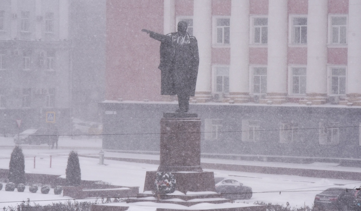 Завтра в Курской области прогнозируют снег и морозы до -14 градусов