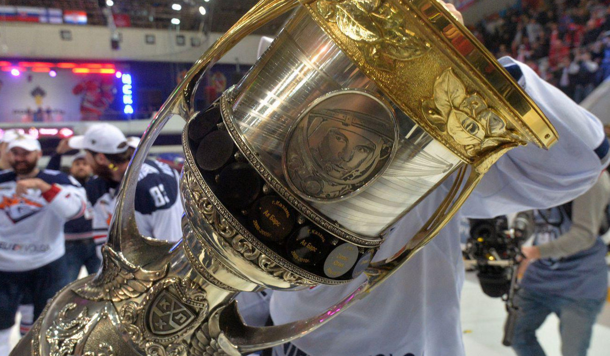6 марта в Курск привезут хоккейный Кубок Гагарина