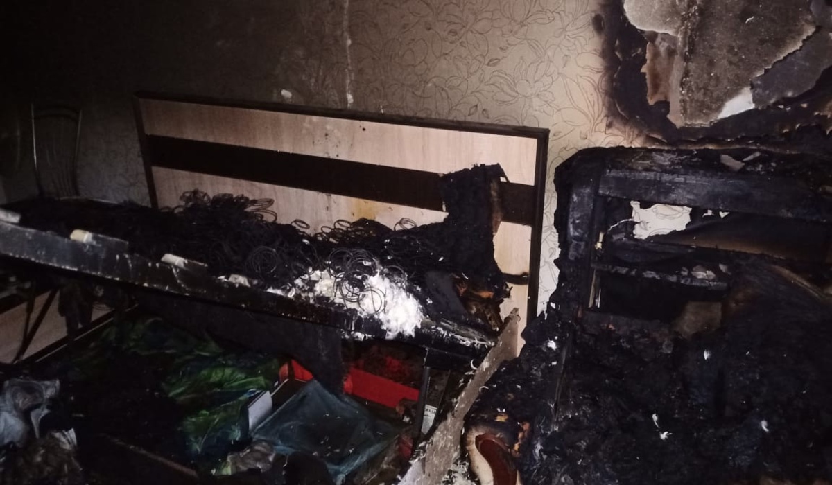 В Курской области на пожаре погиб 54-летний мужчина