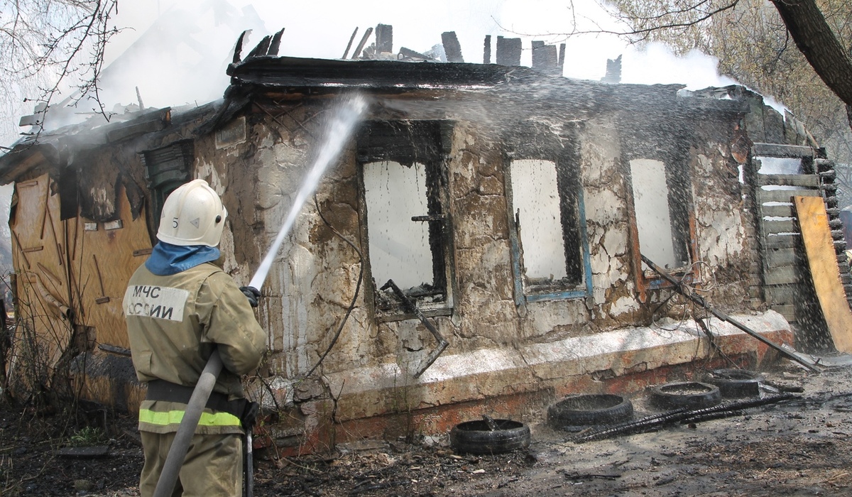 В Курской области за неделю произошло 45 пожаров