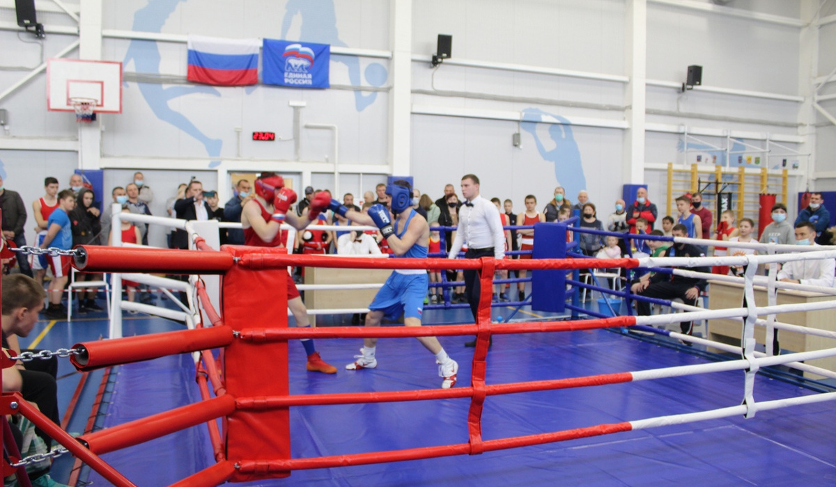 В Хомутовке Курской области состоялся турнир по боксу на Кубок главы района