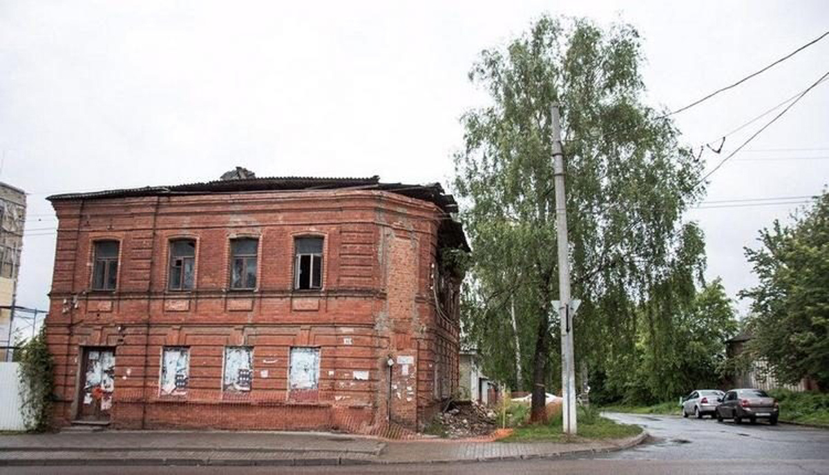 На восстановление дома мещан Беньковских в Курске остается шесть лет