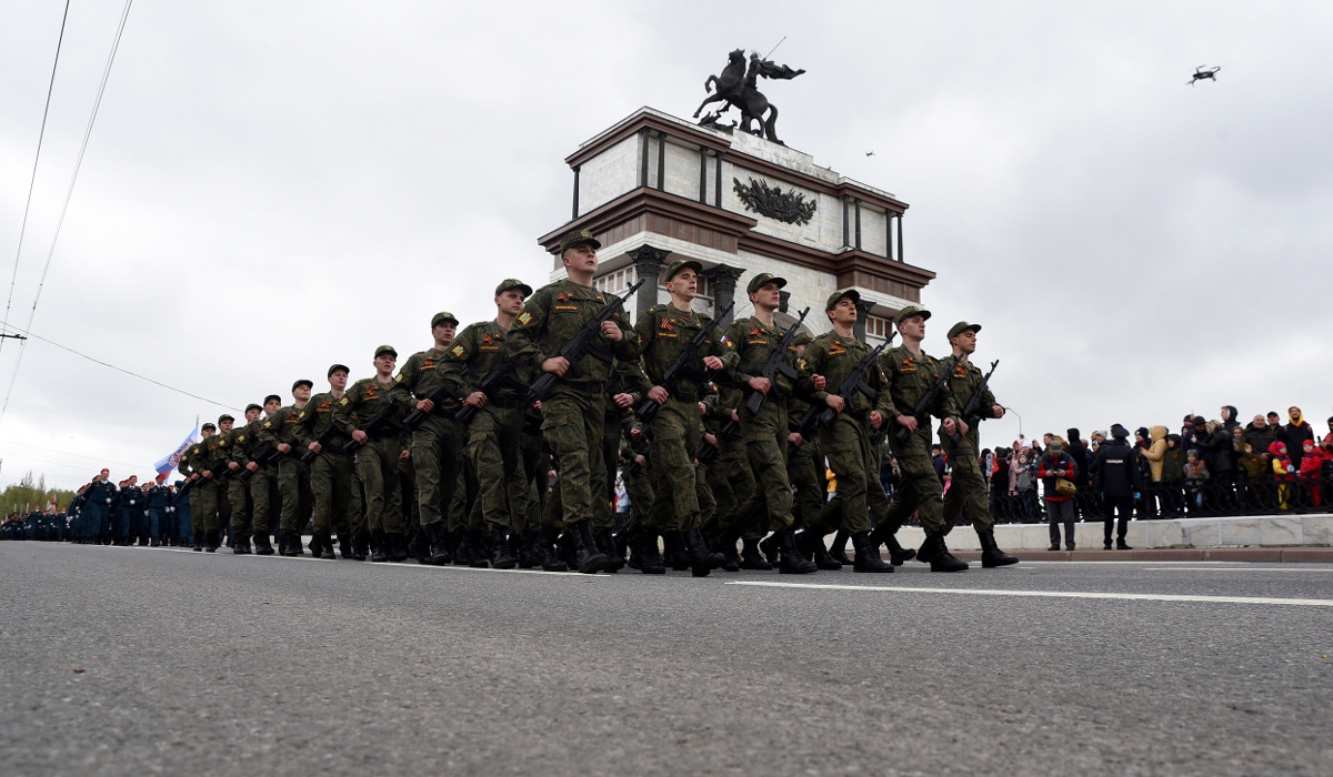 В Курске 9 мая состоялся парад Победы