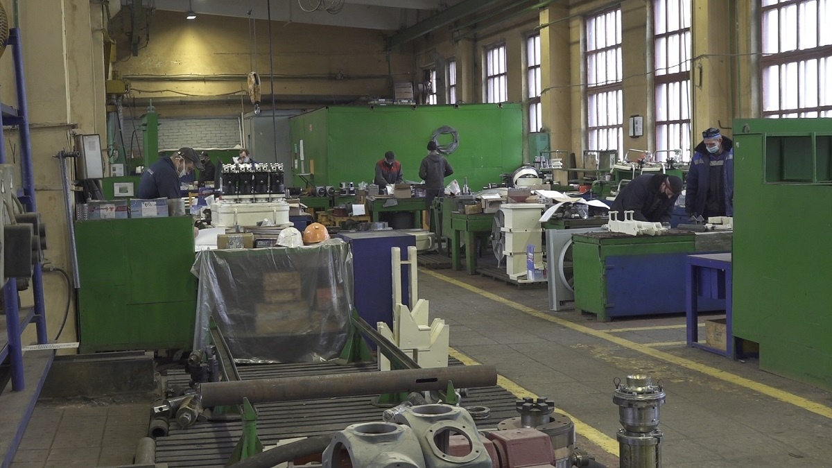 На щигровском заводе «Геомаш» отмечают рост производительности труда