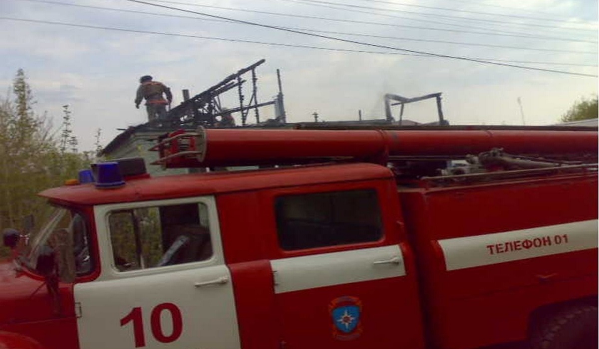 В Курской области на пожаре погиб 69-летний мужчина