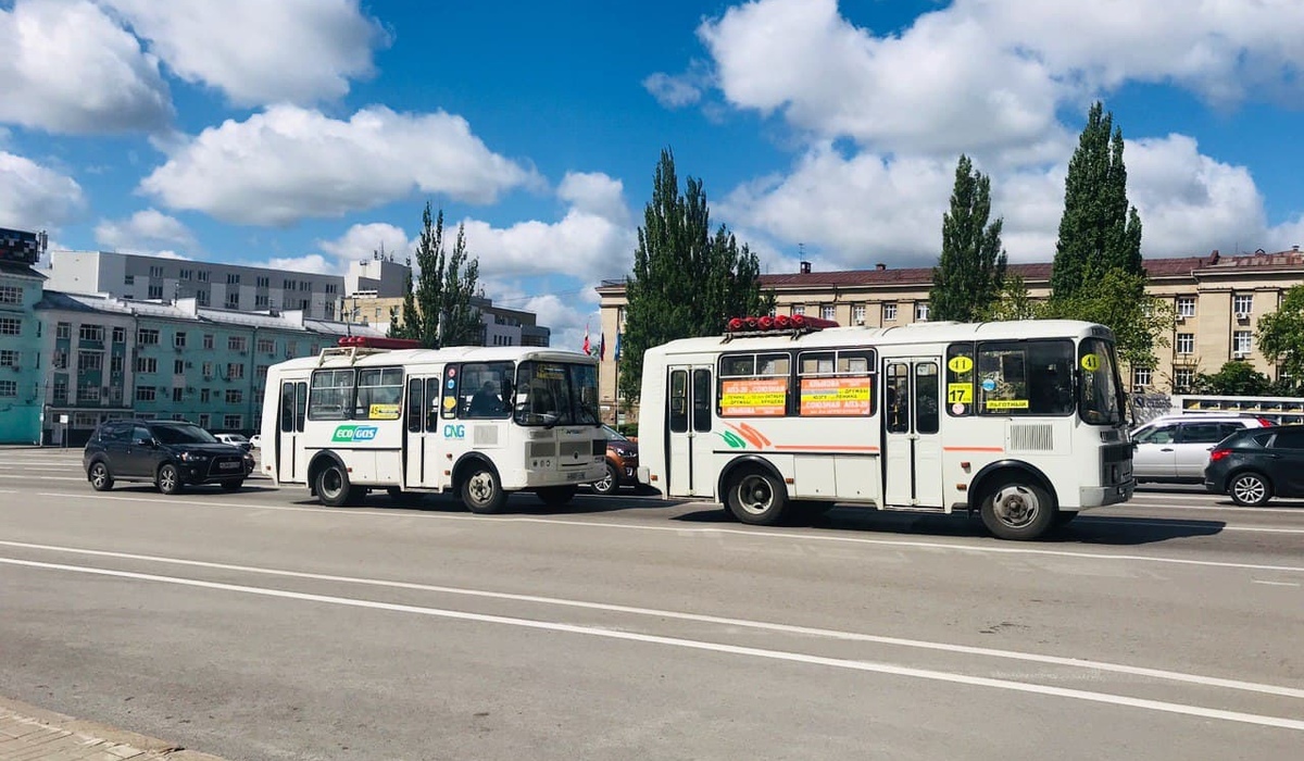 В Курске на нескольких маршрутах общественного транспорта добавлены рейсы
