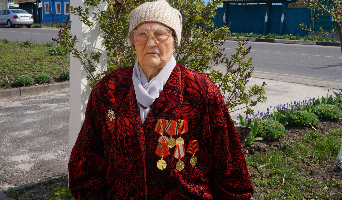 В Курской области ушла из жизни участница войны Анна Самбурова