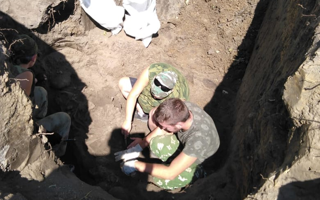Курские поисковики обнаружили останки 29 человек, убитых в период оккупации