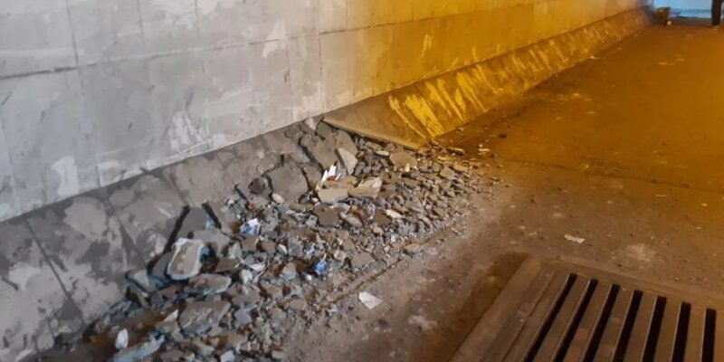 В Курске отремонтируют подземные переходы и тротуары на улице Радищева
