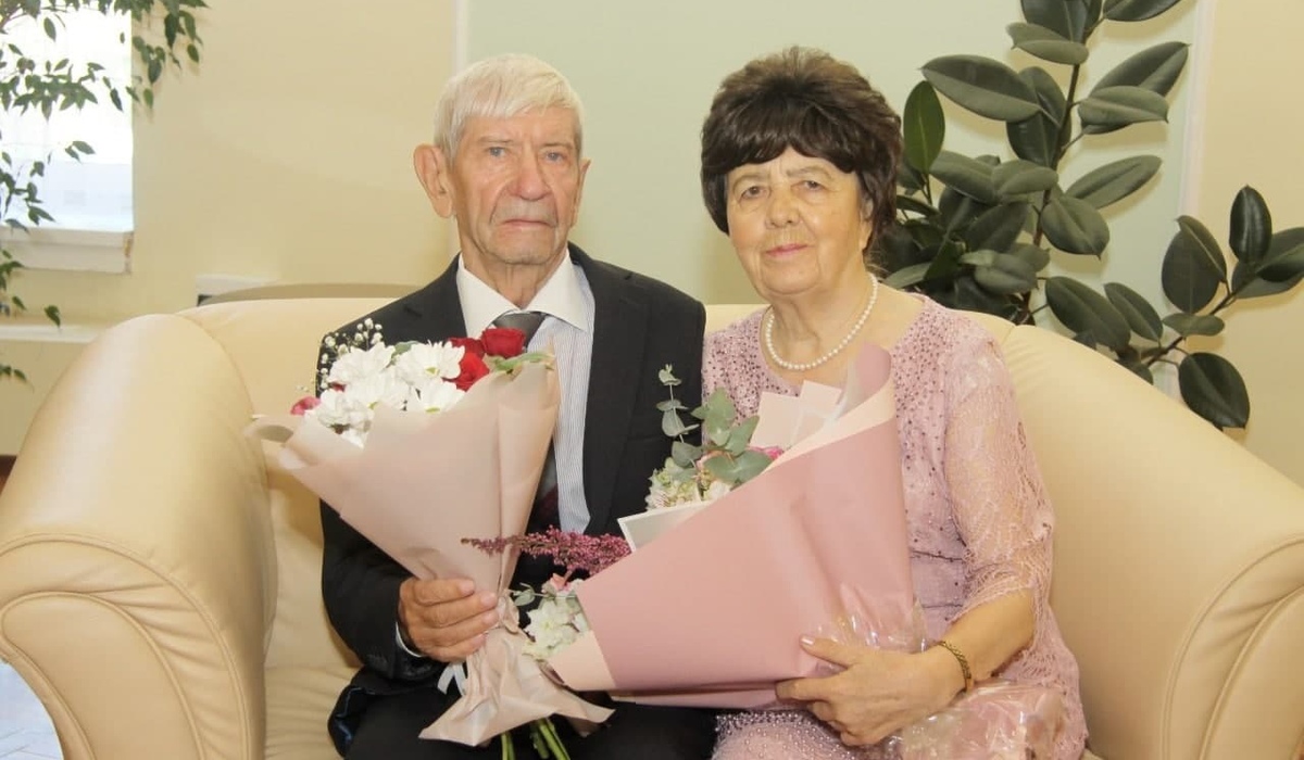 Супруги из Курска отпраздновали 