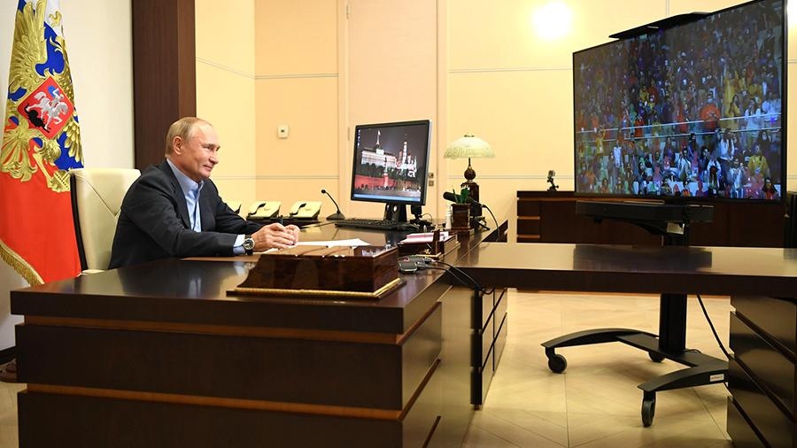 Владимир Путин поздравил курских победителей конкурса «Большая перемена»
