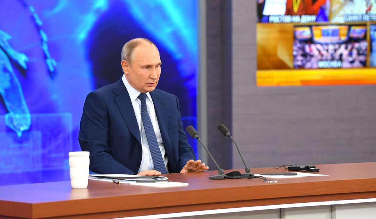 23 декабря куряне увидят ежегодную пресс-конференцию президента Владимира Путина