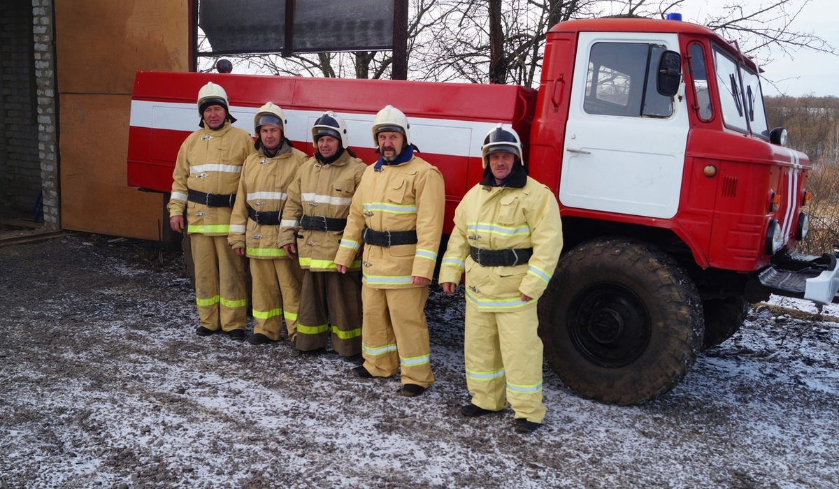 В Курской области открыли пост добровольной пожарной дружины