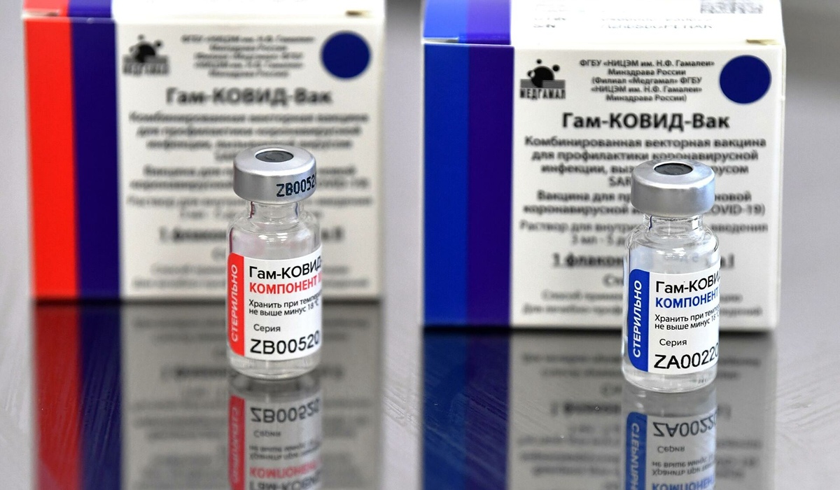 В Курскую область привезли 19 200 доз вакцины «Спутник V»