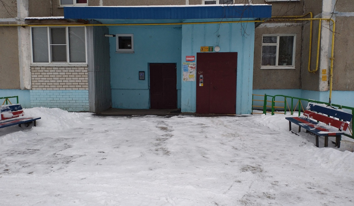 В Курской области усилен контроль за уборкой снега во дворах