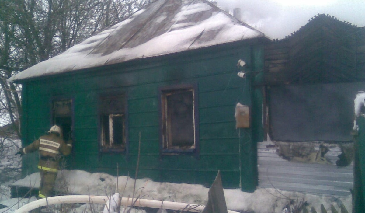 В Курской области при пожаре погибла 69-летняя женщина