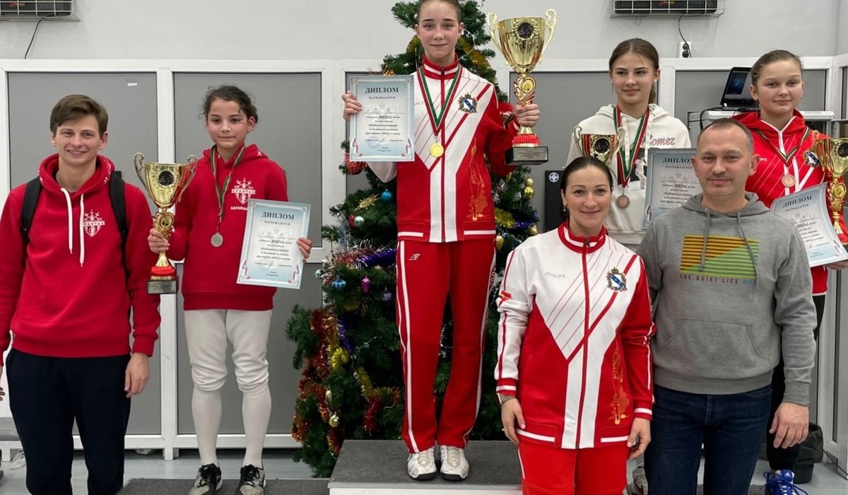 Курские фехтовальщики заняли первое и третье место на Всероссийском Рождественском турнире