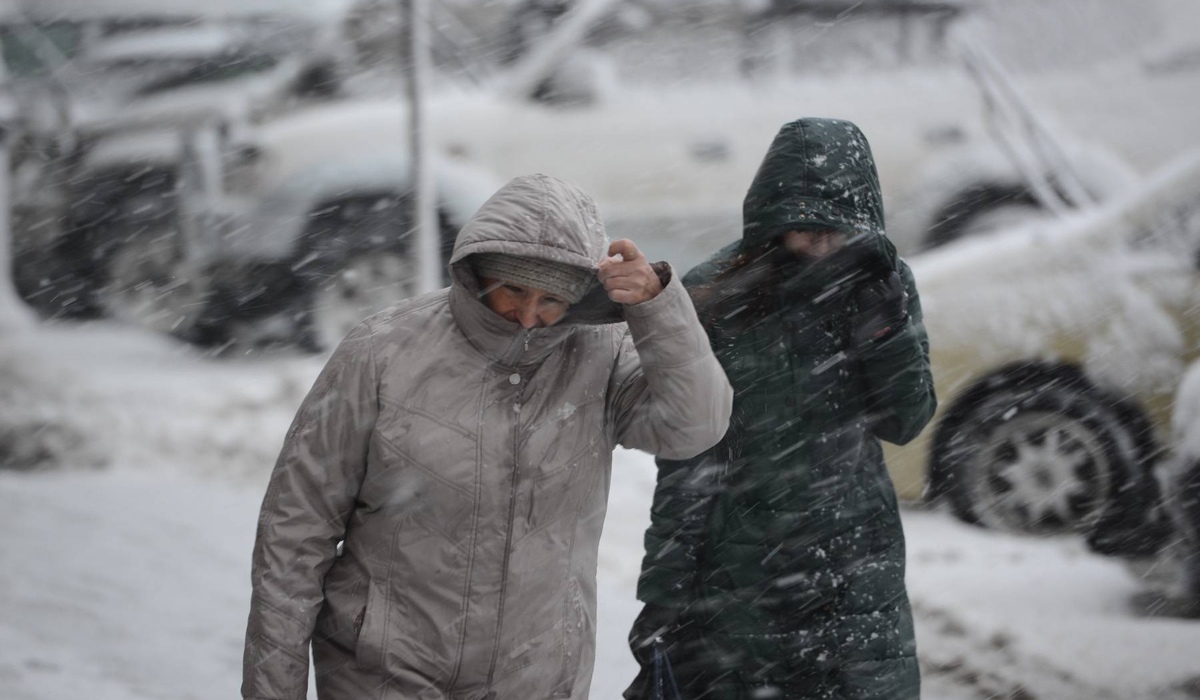 В Курской области 15 января ожидаются снег и ветер до 22 м/с