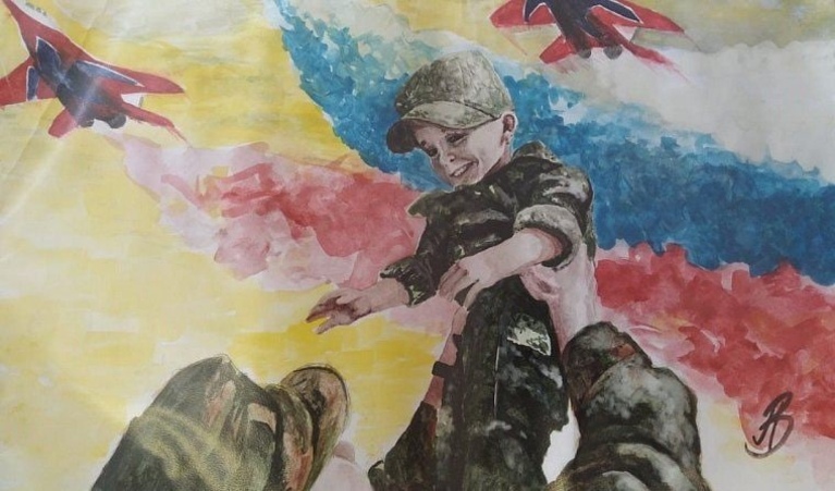 На выставке Музея Победы показывают открытки юных курян