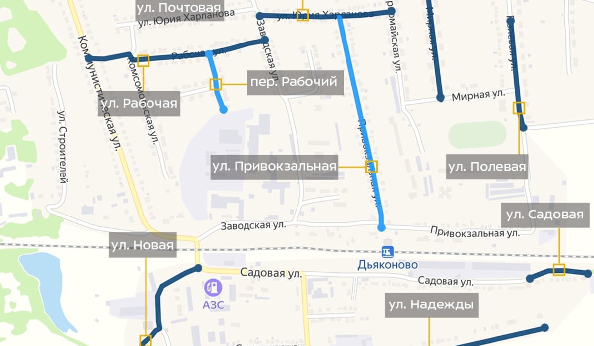В поселке Прямицыно Курской области планируют отремонтировать 21 дорогу