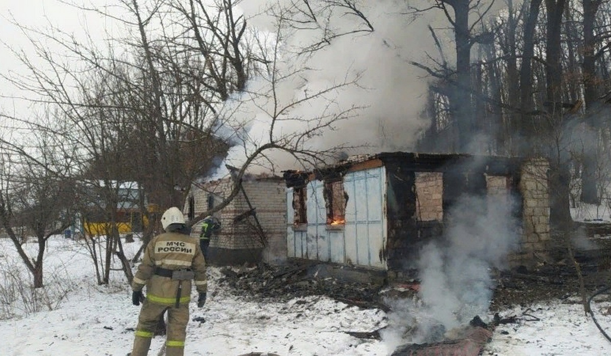 В Курской области за последние две недели на пожарах погибло 10 человек