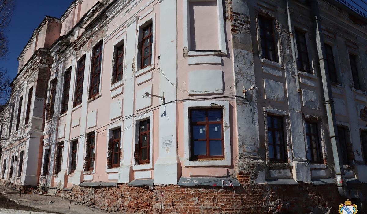 В Курске отремонтируют объект культурного наследия на улице Серафима Саровского