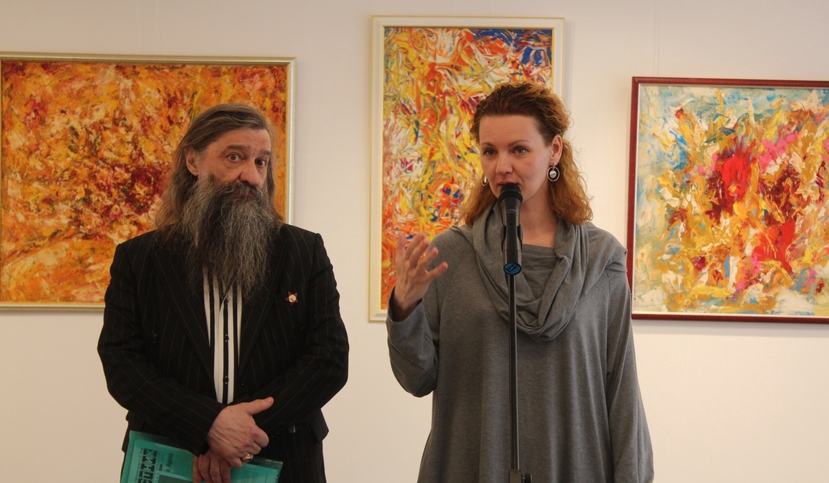 В Курской области открылась выставка работ Олега Радина