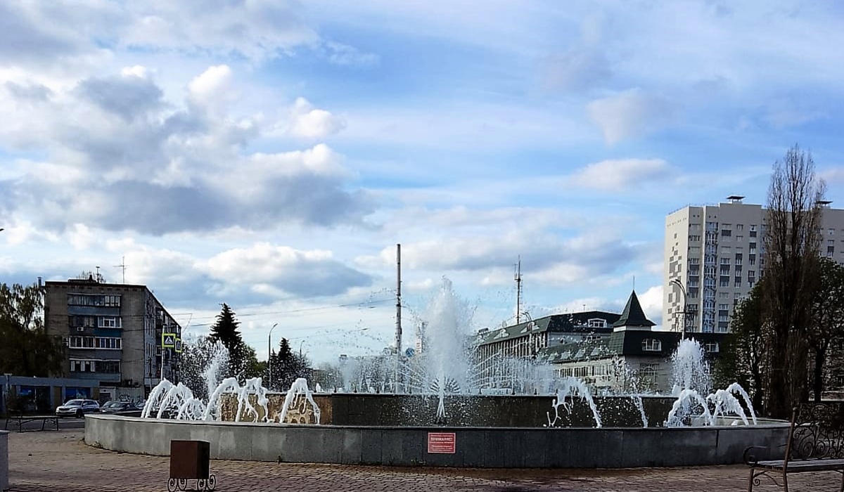 В Курске запустят 8 фонтанов к 1 мая