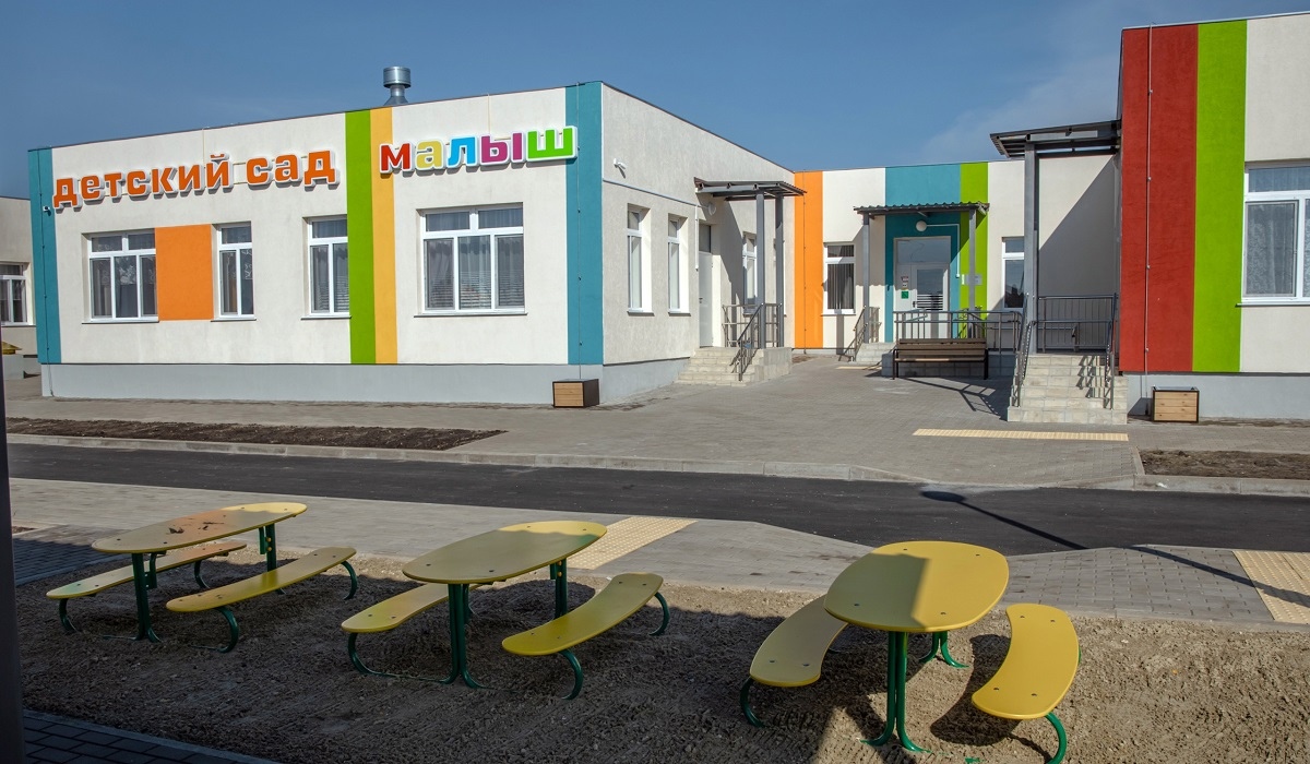 В деревне Жерновец Курской области приступил к работе новый детский сад «Малыш»