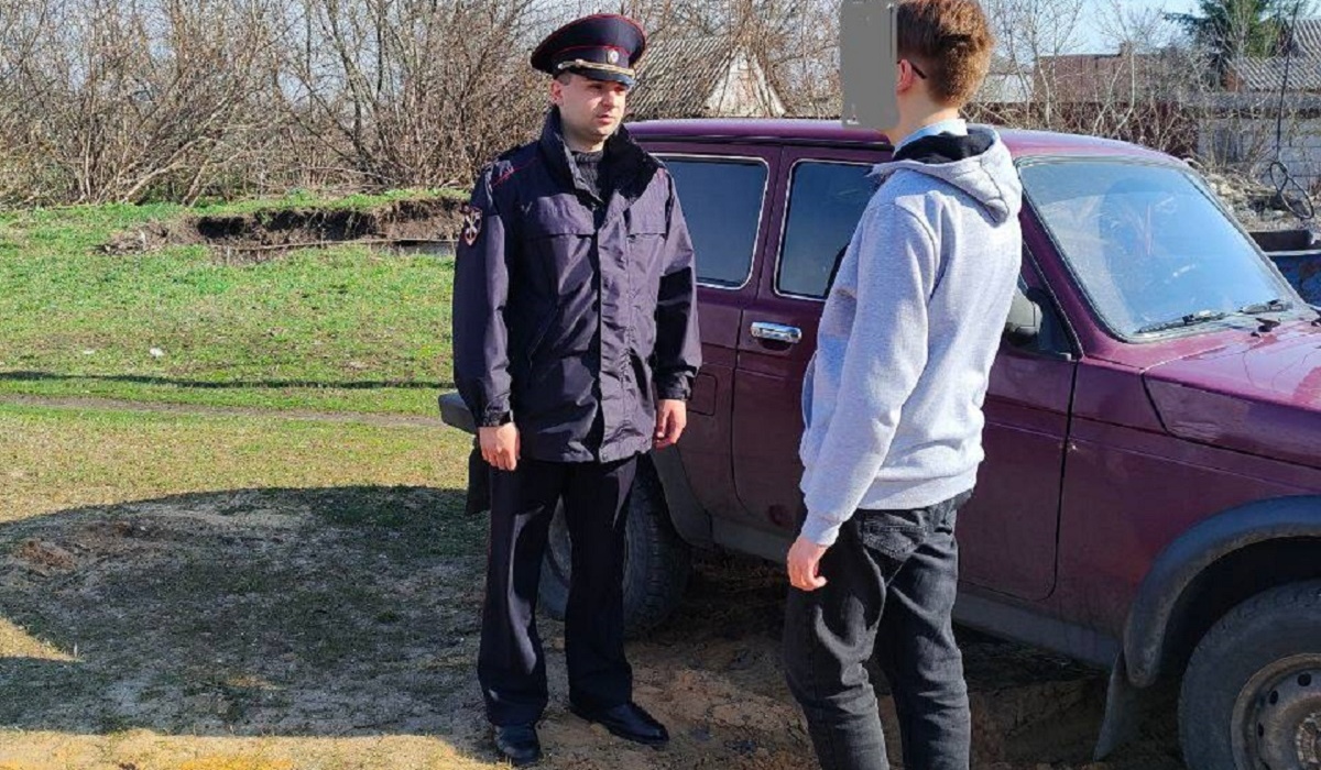 Курский полицейский нашёл потерявшегося подростка