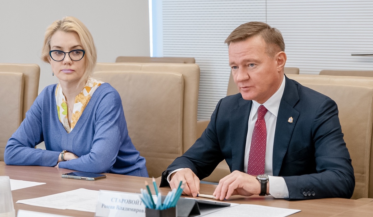 Губернатор Курской области встретился с заместителями генерального директора Группы Газпром