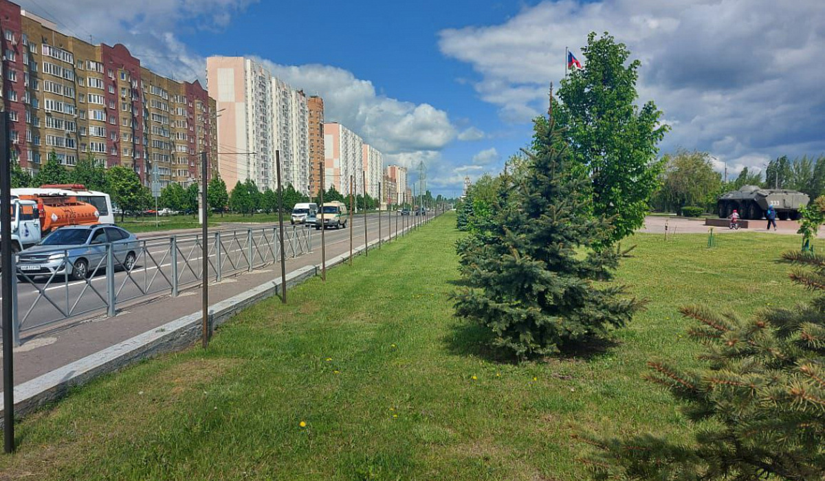 В курском парке «Патриот» на проспекте Победы начались работы по реконструкции