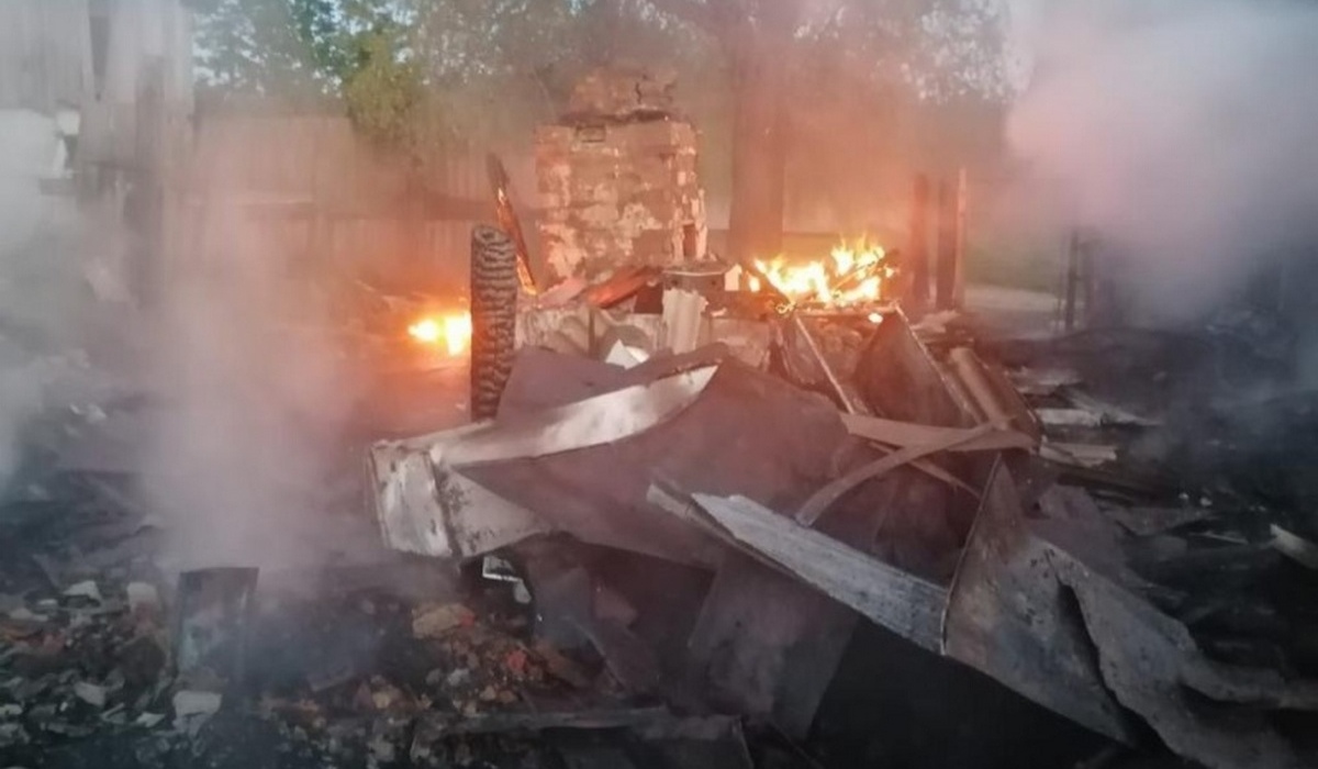 В Курской области при пожаре погиб 44-летний мужчина