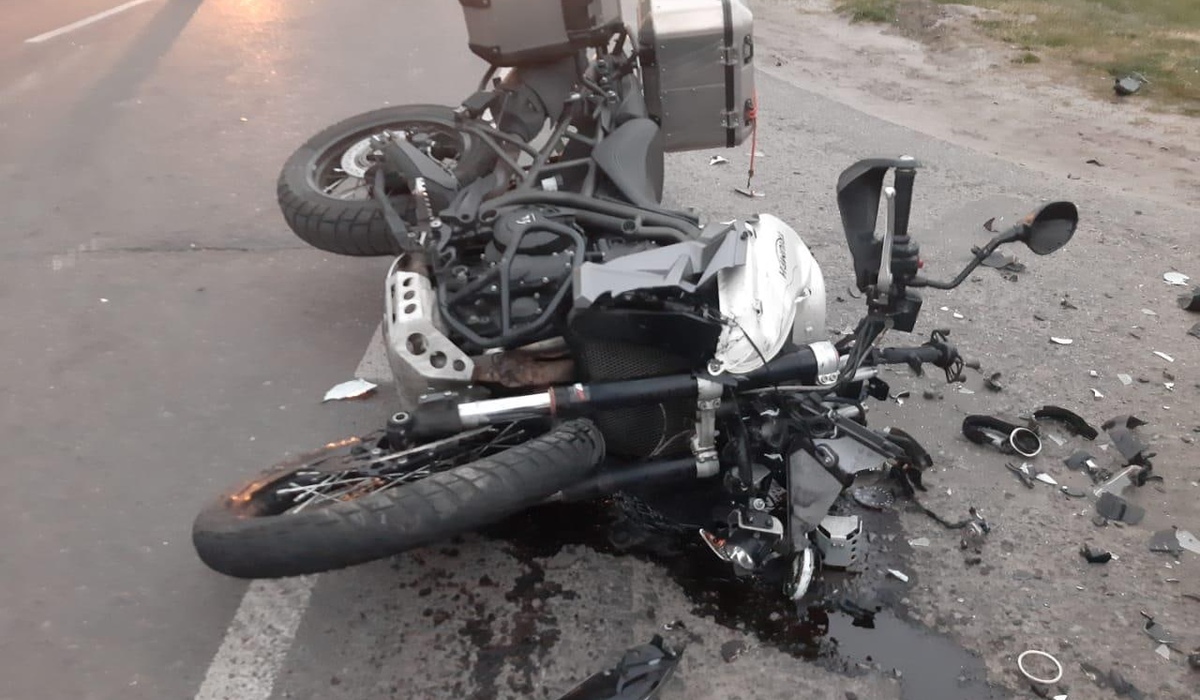 Под Курском мотоциклист погиб после дорожной аварии