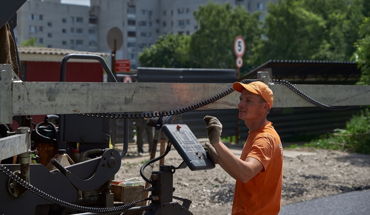 На 10 улицах Курска сегодня пройдут дорожные работы