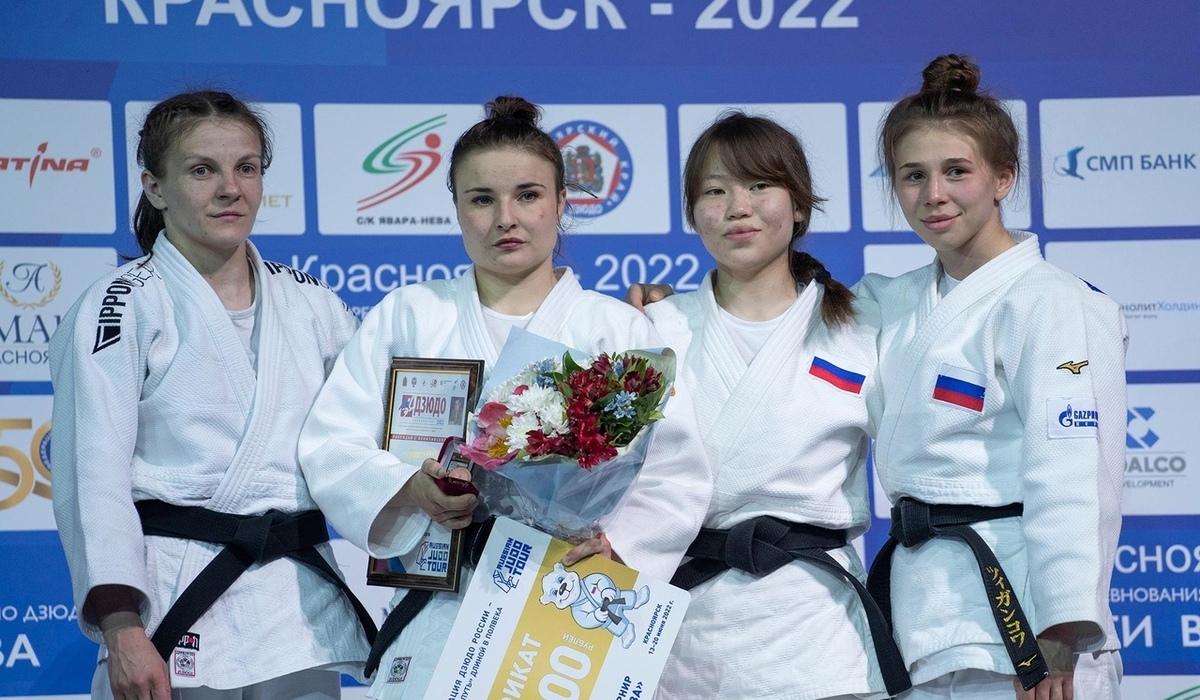 Курская дзюдоистка Дарья Грибанова выиграла Всероссийские соревнования