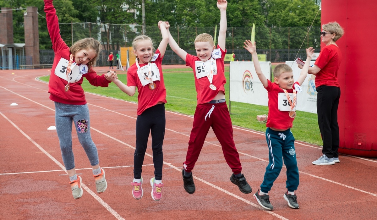 В Курске состоялись соревнования по двоеборью для дошкольников