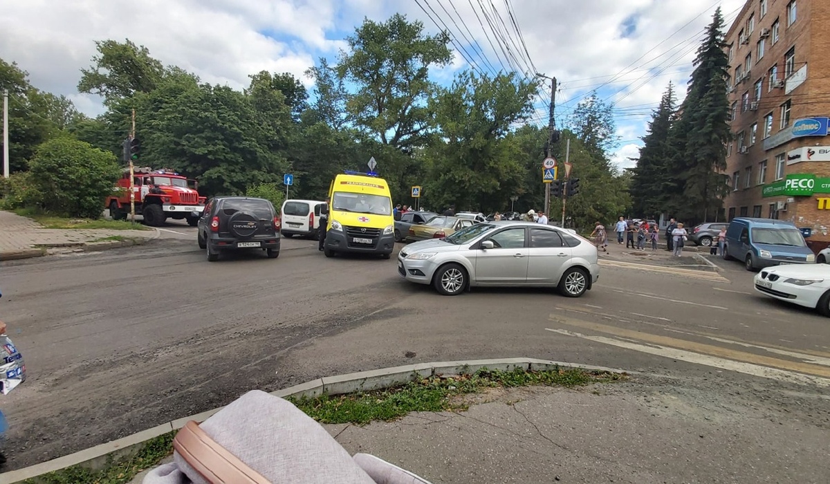 В Курске 6-летняя девочка пострадала в ДТП