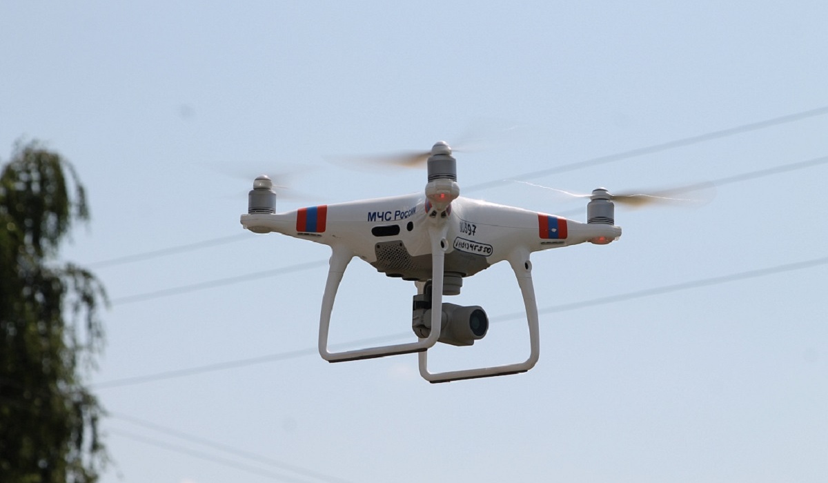 Спасатели проведут в Курском районе авиаразведку при помощи дронов