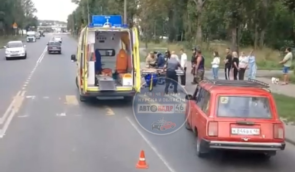В Курске автомобилист на переходе сбил 37-летнюю женщину