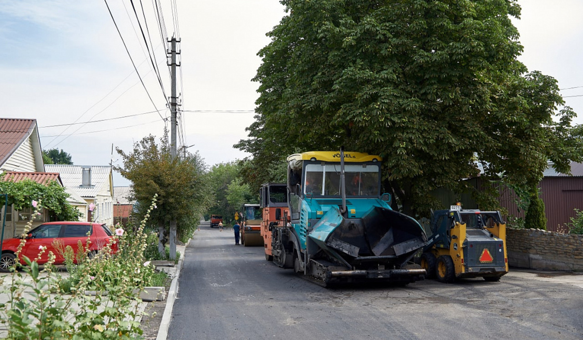 В Курске отремонтируют более километра дороги на улице 1-й Фатежской