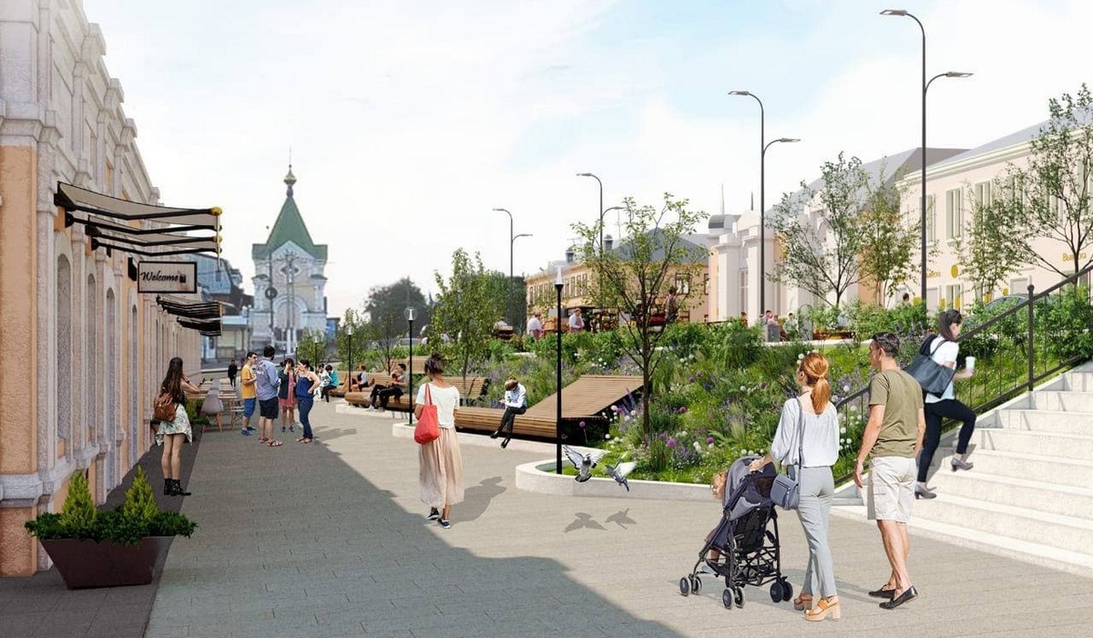 Курская область получит 57,7 млн рублей на создание комфортной городской среды