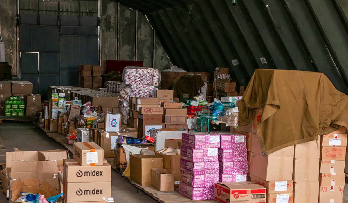 Куряне собрали более 270 тонн гуманитарного груза для российских военнослужащих и граждан ЛНР и ДНР