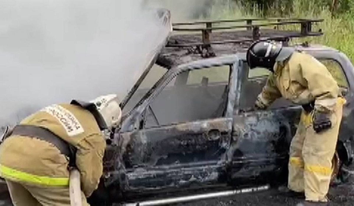 С начала года в Курской области произошло 62 пожара на транспортных средствах