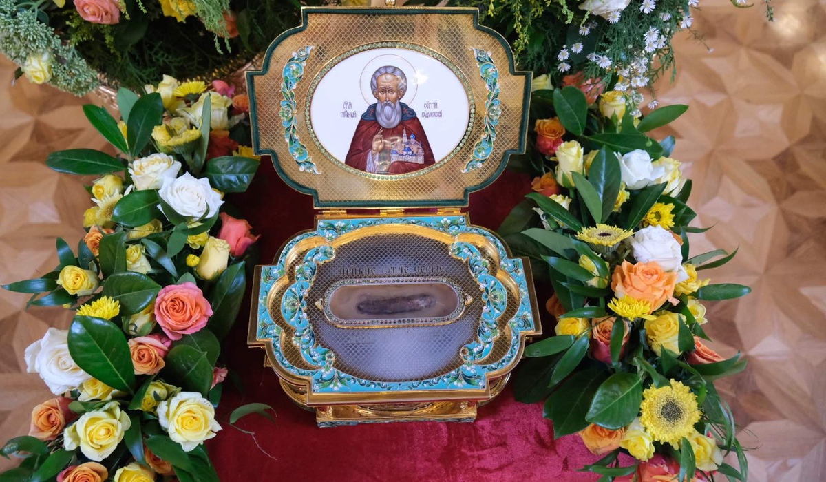 В Курск доставят ковчег с мощами преподобного Сергия Радонежского