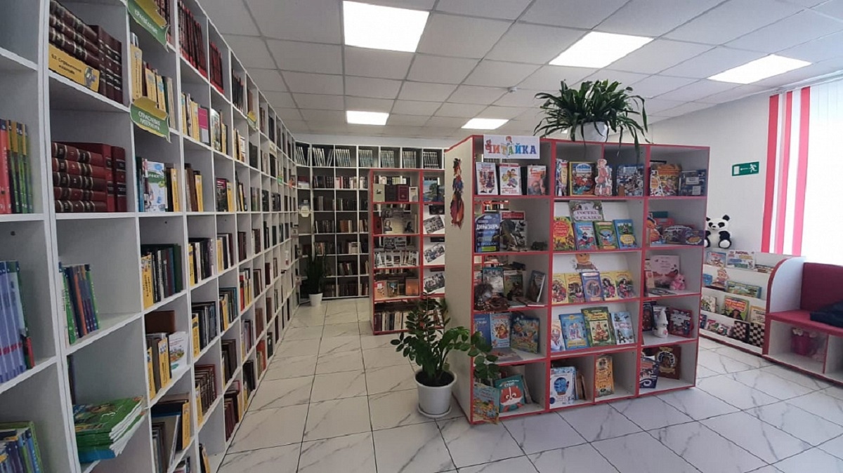В Курской области открыли 7-ю с начала года модельную библиотеку