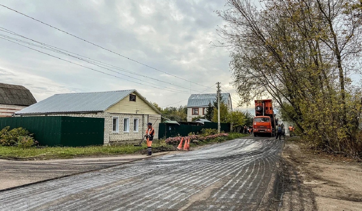 Ремонт улицы Нижней Луговой в Курске завершается